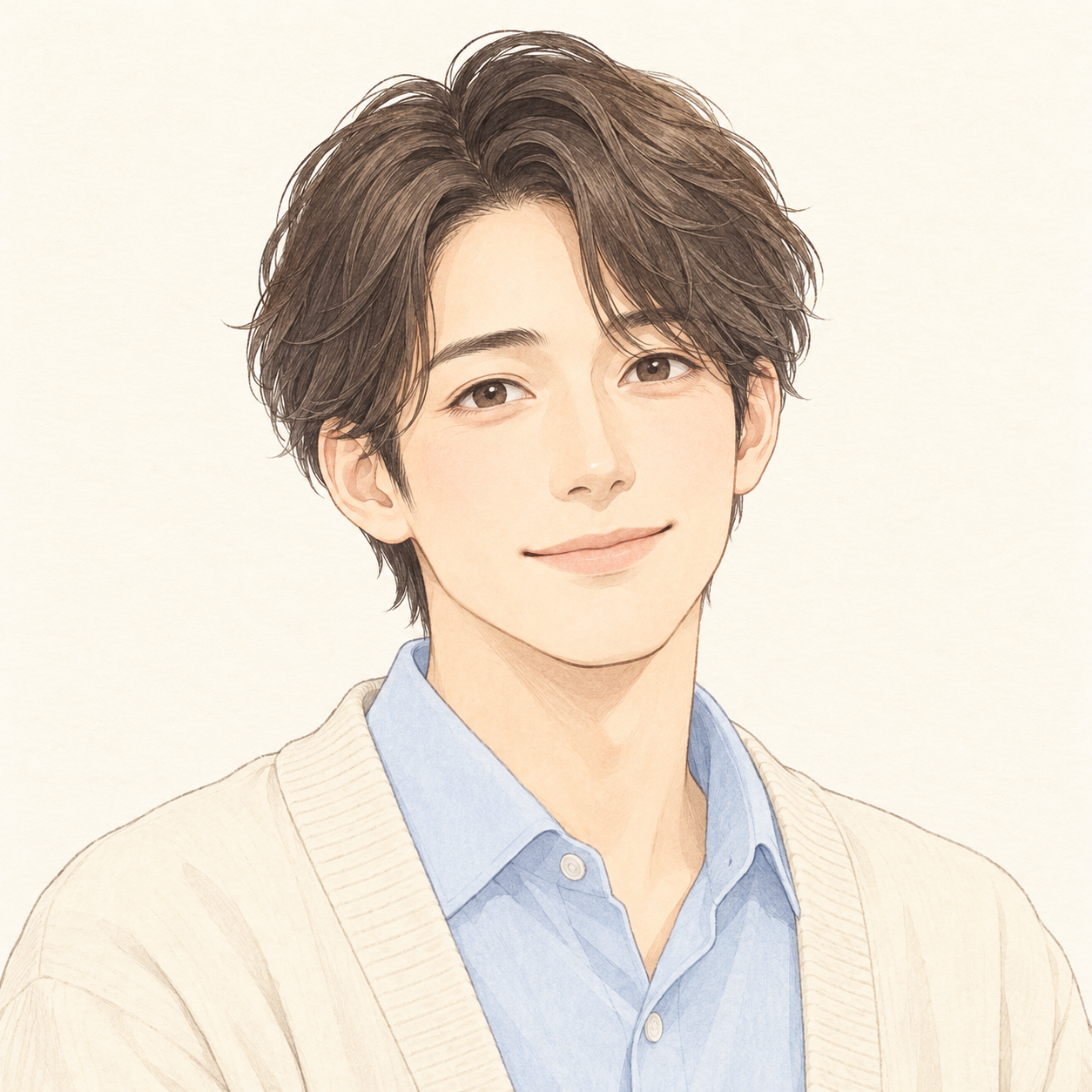 案内キャラクター しずかのイラスト